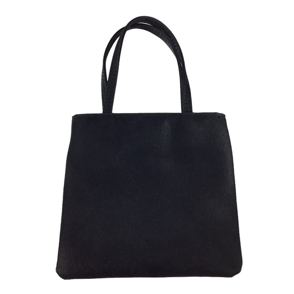 Party Purse Clutch Black Silver Evening Wedding Prom Handbag - Picture 4 of 5